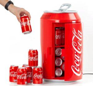 Coca Cola mini køleskab som dåse